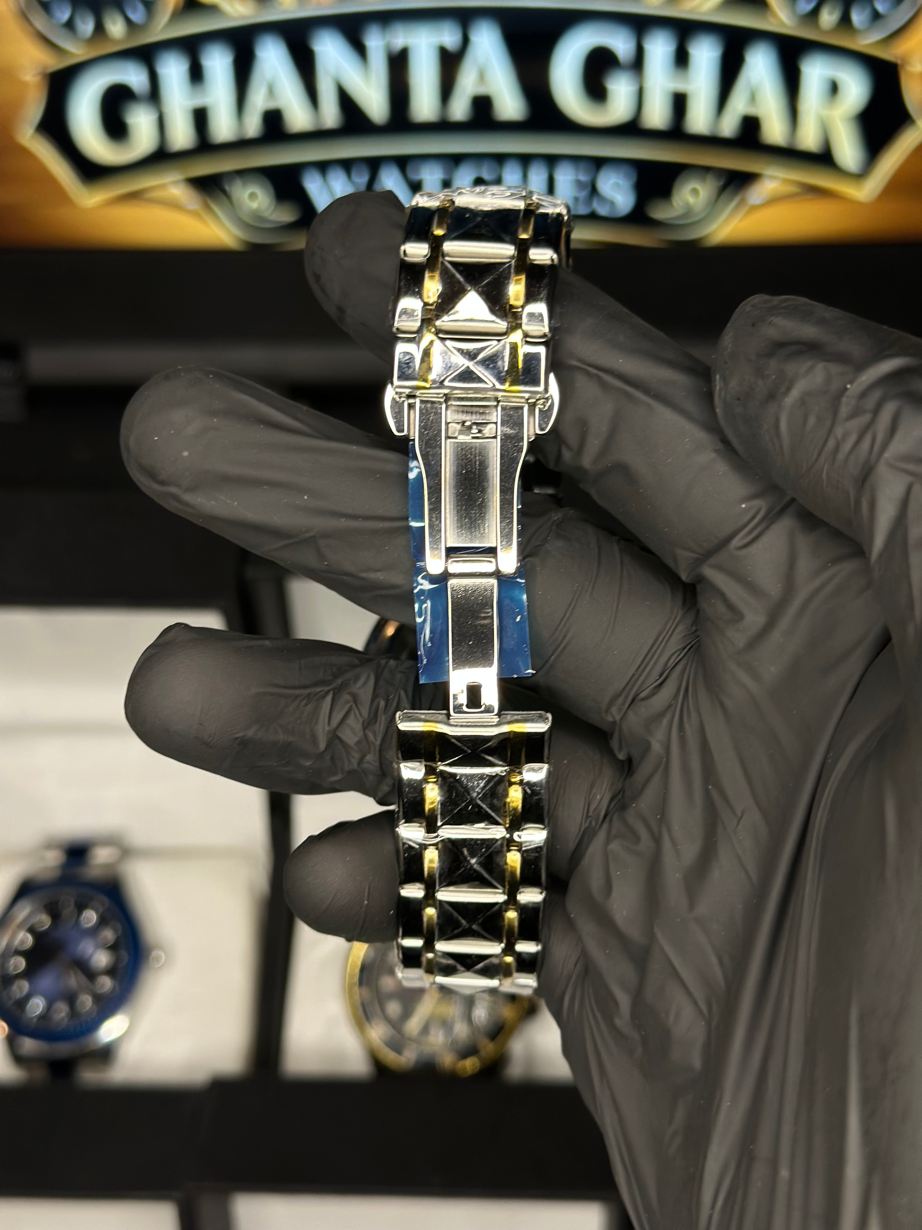 Luxury Blue Dial BinBond