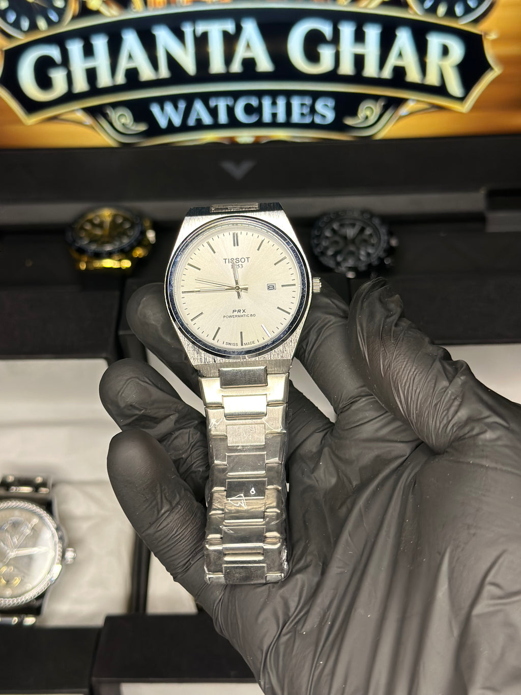 Tissot Prx white dial