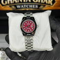 Ladies Red Dial Rolex