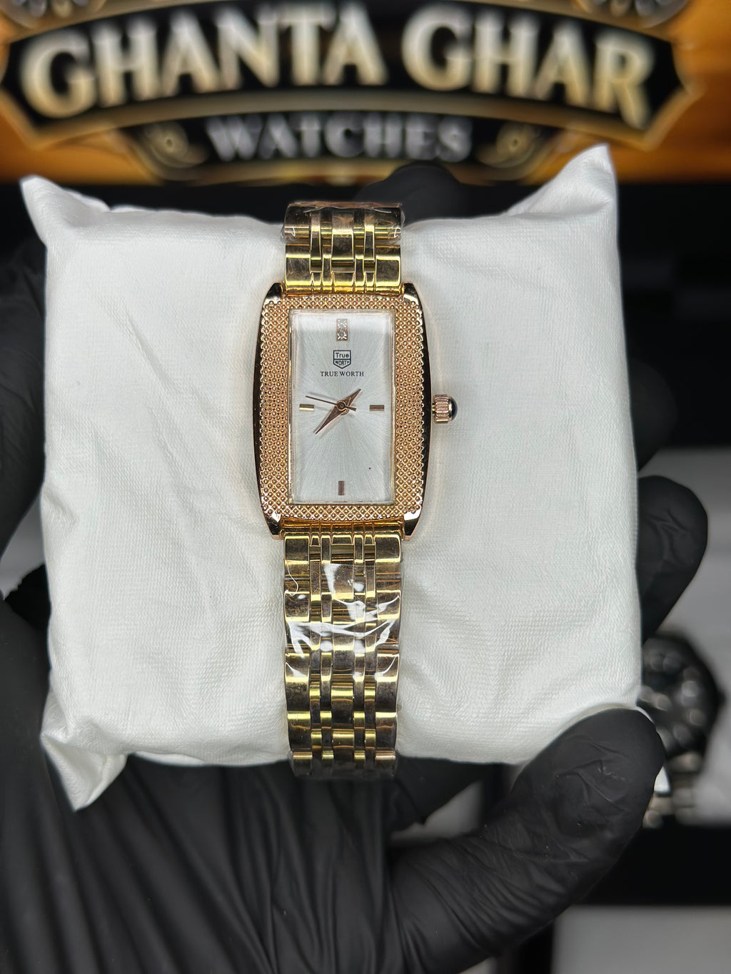 Gold Pink ladies Watch (Trueworth)