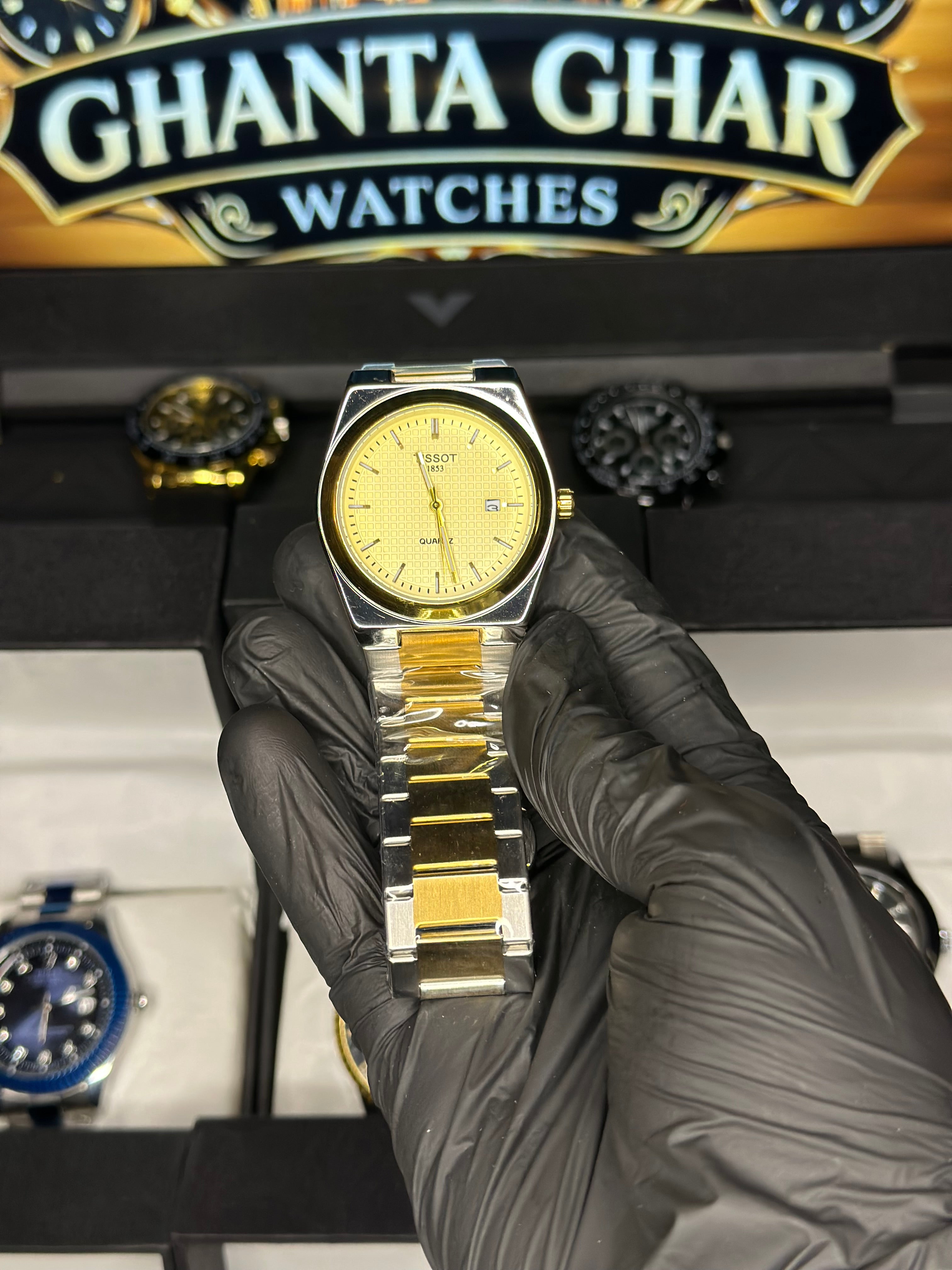 Yellow Dial Tissot 1853