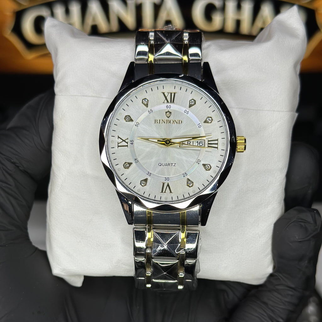 Luxury White Dial BinBond