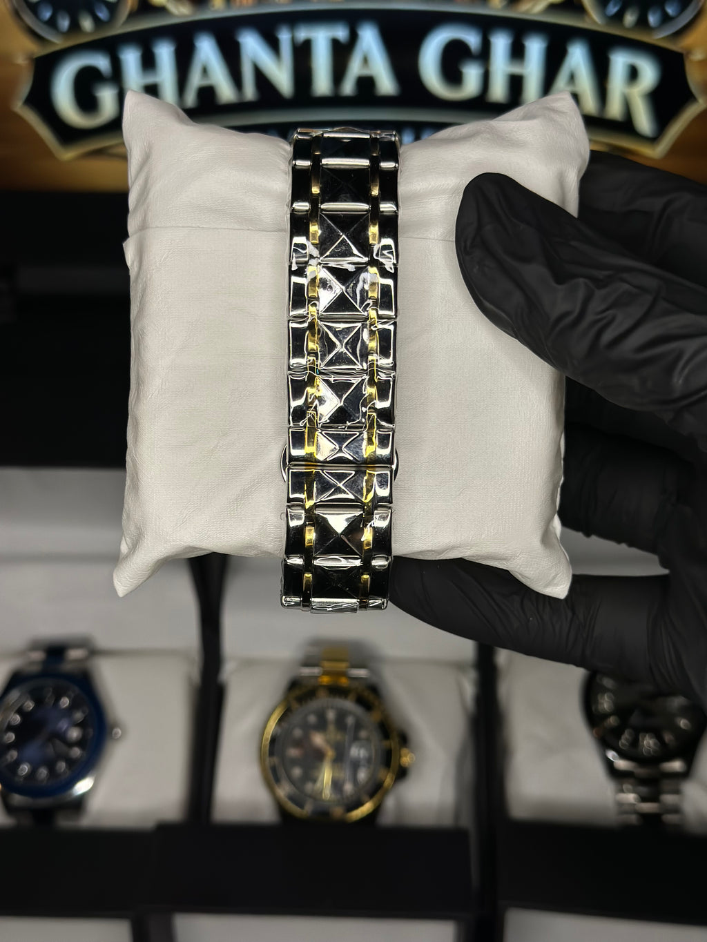 Luxury Blue Dial BinBond