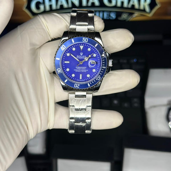 BLUE ROTAING DIAL ROLEX