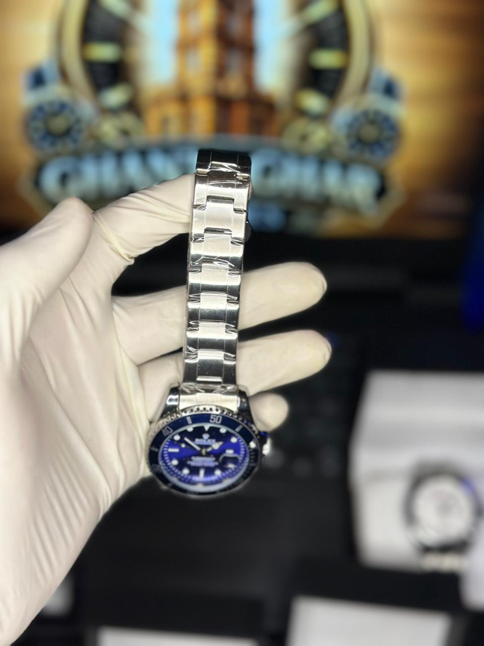 BLUE ROTAING DIAL ROLEX