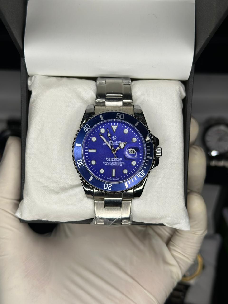 BLUE ROTAING DIAL ROLEX
