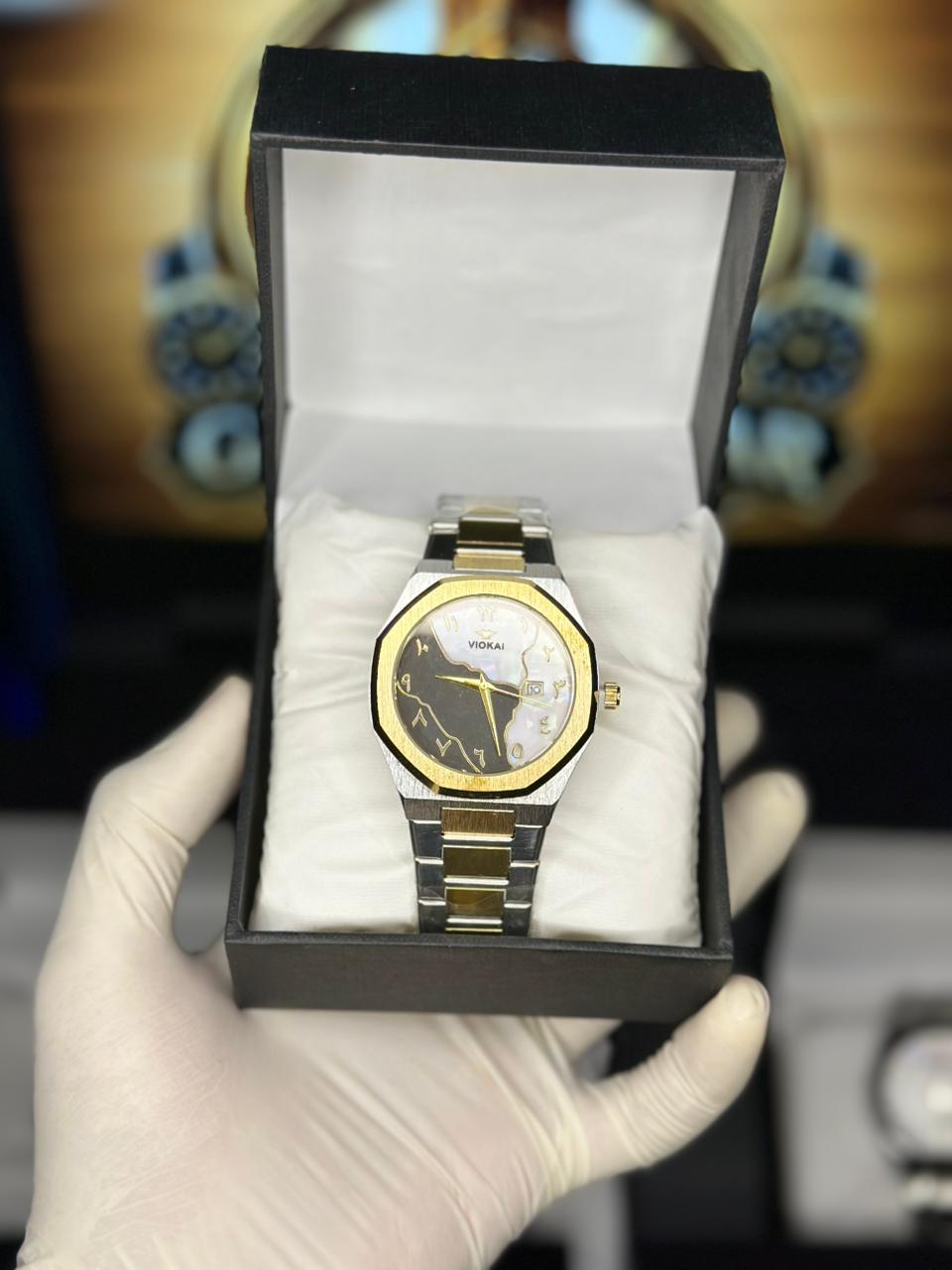 GOLDEN DIAL AURA WATCHES