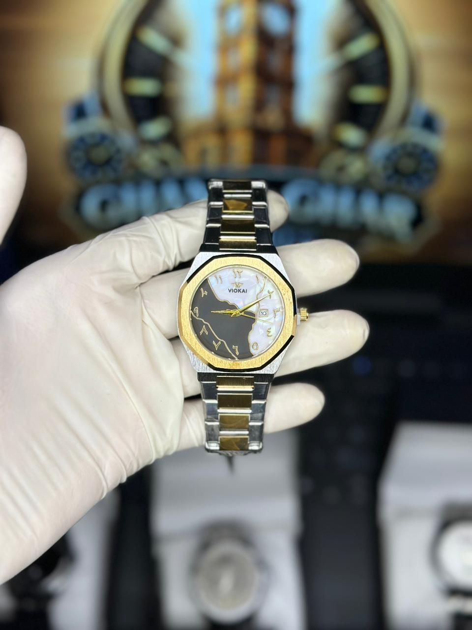 GOLDEN DIAL AURA WATCHES