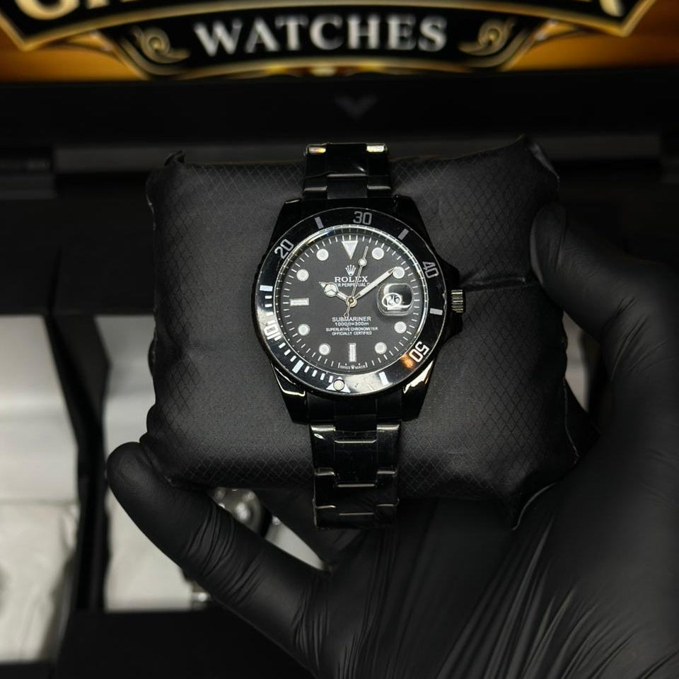 Black Rotating Dial Rolex