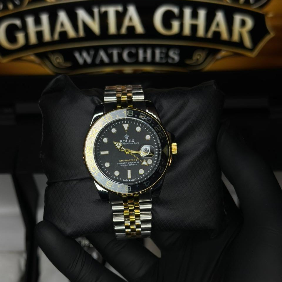 GOLD GMT-MASTER ROTATING DIAL