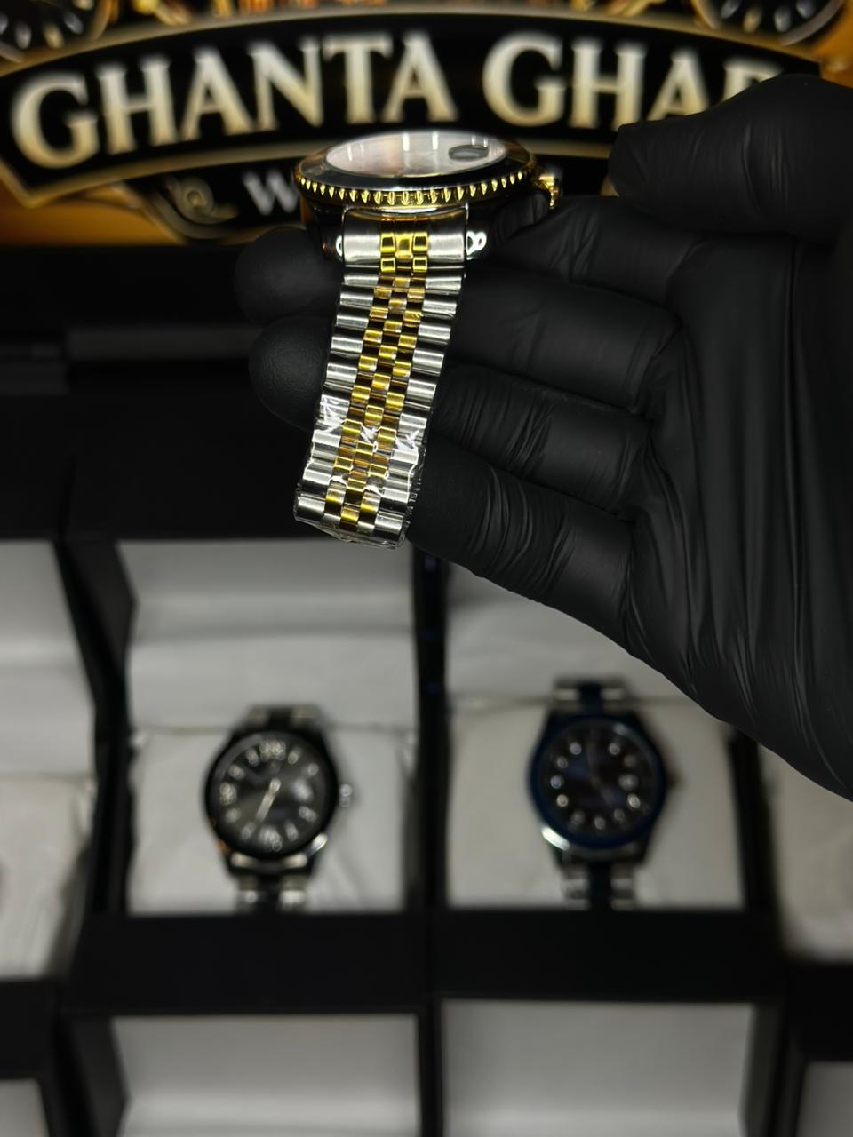 GOLD GMT-MASTER ROTATING DIAL